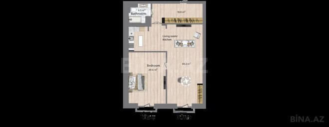 Продаётся 2-комн. новостройка 141.4 м², пос. Sea Breeze, photo 7 from 8