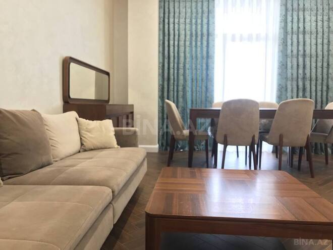 İcarəyə verilir 3 otaqlı yeni tikili 127 m², Ağ şəhər q., photo 1 from 17