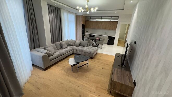 İcarəyə verilir 3 otaqlı yeni tikili 112 m², Ağ şəhər q., photo 4 from 16