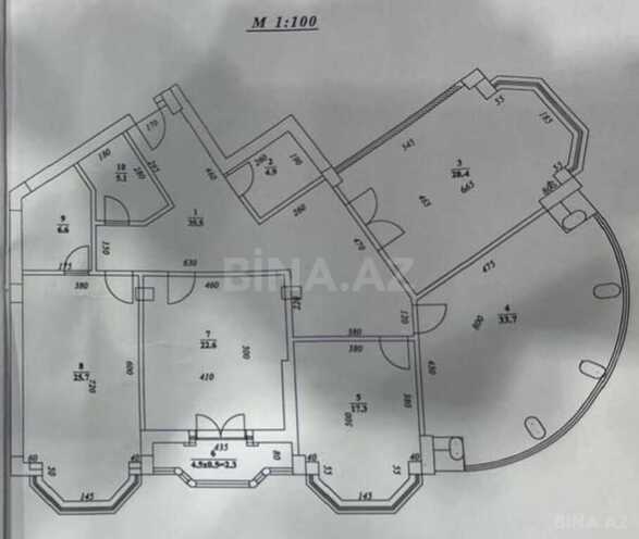 Продаётся 4-комн. новостройка 190 м², м. Ичеришехер, photo 5 from 8