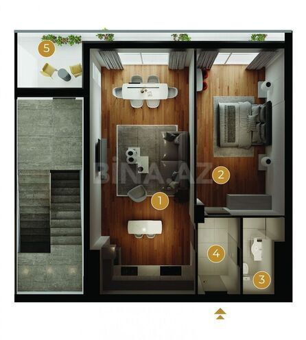 Продаётся 2-комн. новостройка 92 м², пос. Биладжары, photo 5 from 9