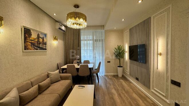 İcarəyə verilir 3 otaqlı yeni tikili 87 m², Elmlər Akademiyası m., photo 1 from 10