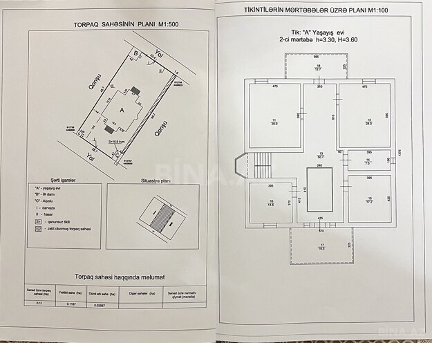 Satılır 11 otaqlı həyət evi/bağ evi 1 100 m², photo 12 from 15