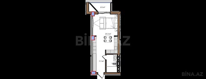 Продаётся 1-комн. новостройка 50.3 м², пос. Sea Breeze, photo 8 from 9