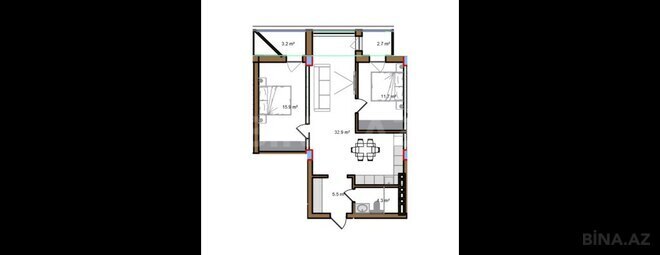 Продаётся 3-комн. новостройка 92.5 м², пос. Sea Breeze, photo 8 from 9