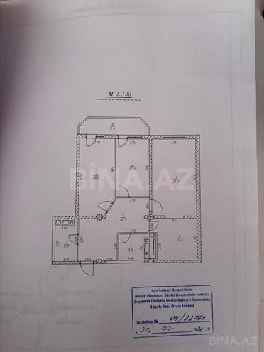 Satılır 3 otaqlı yeni tikili 90 m², İnşaatçılar m., photo 20 from 21