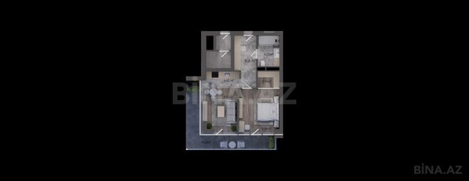 Satılır 2 otaqlı yeni tikili 75.5 m², Sea Breeze q., photo 7 from 8