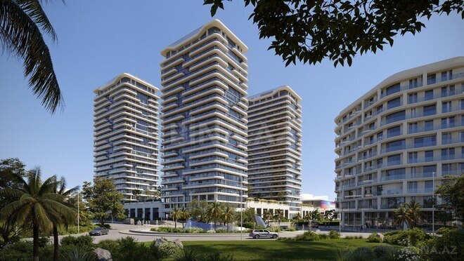 Satılır 1 otaqlı yeni tikili 60.4 m², Nardaran q., photo 3 from 9