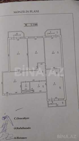 Продаётся 3-комн. новостройка 130 м², м. Ази Асланов, photo 8 from 9