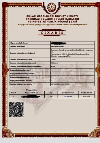 Satılır  obyekt 70 m², Binəqədi r., photo 15 from 16