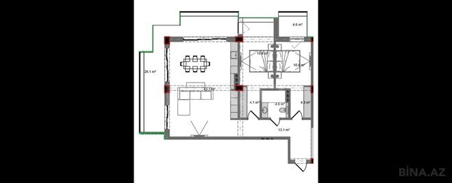 Продаётся 3-комн. новостройка 144.9 м², пос. Нардаран, photo 8 from 9