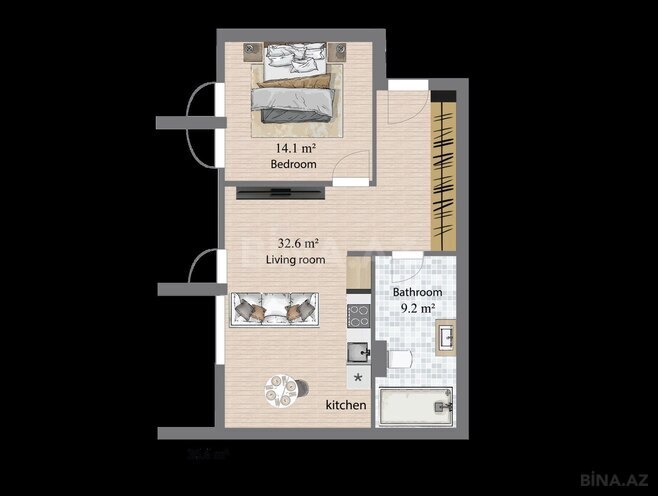 Продаётся 2-комн. новостройка 111.1 м², пос. Sea Breeze, photo 9 from 10