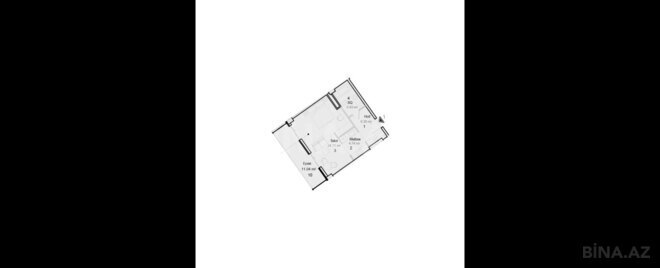 Satılır 1 otaqlı yeni tikili 58.3 m², Nardaran q., photo 9 from 10