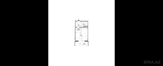 Satılır 1 otaqlı yeni tikili 45.8 m², Nardaran q., photo 9 from 10