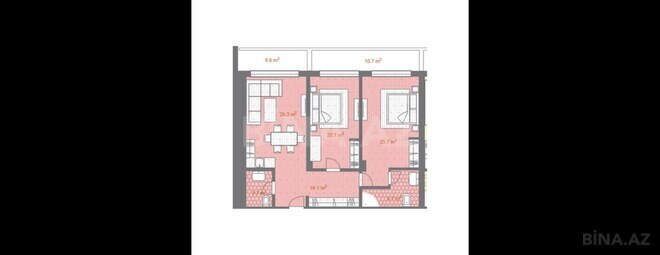 Продаётся 3-комн. новостройка 135.5 м², пос. Sea Breeze, photo 8 from 9