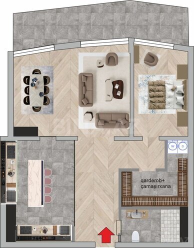 Satılır 2 otaqlı yeni tikili 120 m², Yasamal r., photo 4 from 20