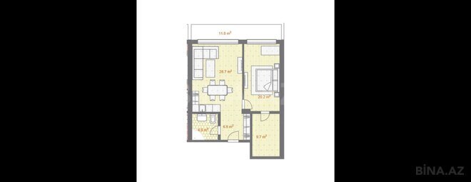 Продаётся 2-комн. новостройка 96.5 м², пос. Sea Breeze, photo 8 from 9