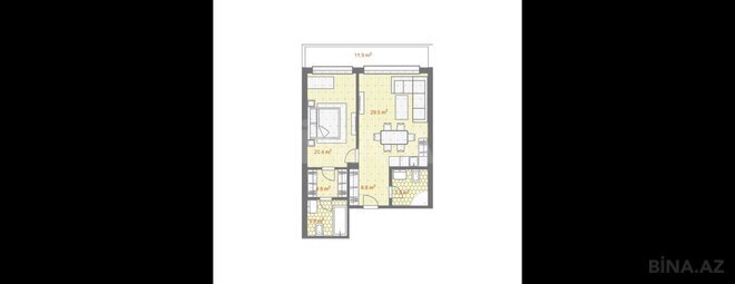 Satılır 2 otaqlı yeni tikili 99.9 m², Sea Breeze q., photo 8 from 9