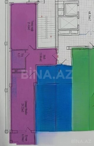 Satılır 2 otaqlı yeni tikili 82.5 m², Nəriman Nərimanov m., photo 24 from 25