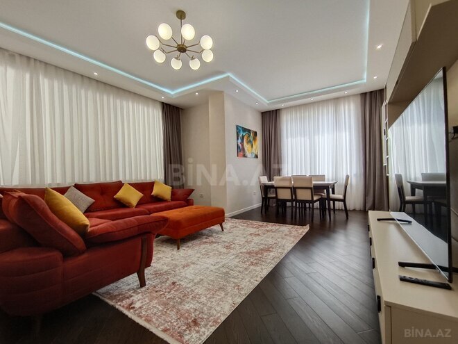 İcarəyə verilir 3 otaqlı yeni tikili 125 m², Nizami m., photo 12 from 25