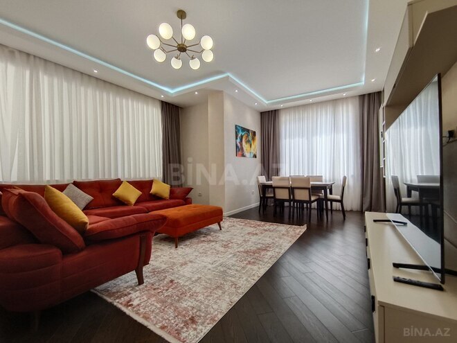 İcarəyə verilir 3 otaqlı yeni tikili 125 m², Nizami m., photo 14 from 25