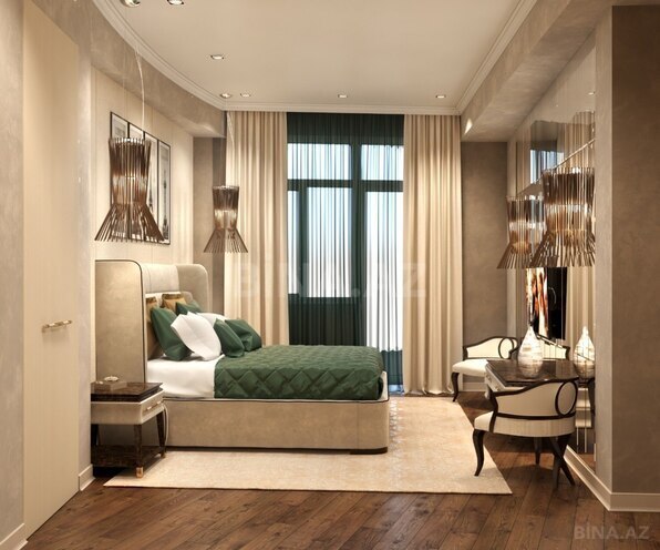Продаётся 4-комн. новостройка 188 м², м. Элмляр Академиясы, photo 25 from 31