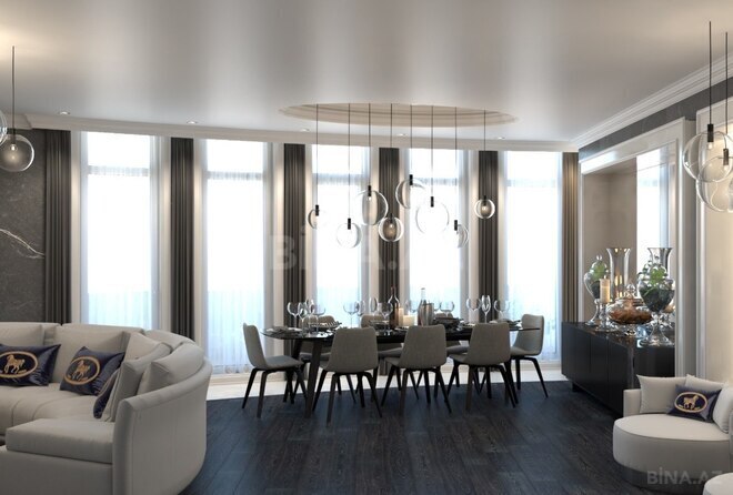 Продаётся 4-комн. новостройка 188 м², м. Элмляр Академиясы, photo 21 from 31