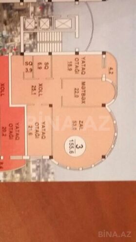 Satılır 3 otaqlı yeni tikili 156 m², Şah İsmayıl Xətai m., photo 10 from 11