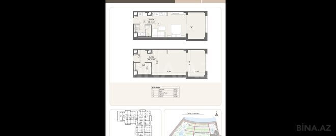 Satılır 1 otaqlı yeni tikili 48.2 m², Nardaran q., photo 8 from 9