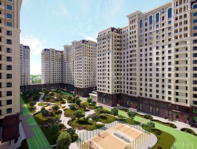 Продаётся 2-комн. новостройка 76 м², м. Элмляр Академиясы, photo 3 from 9