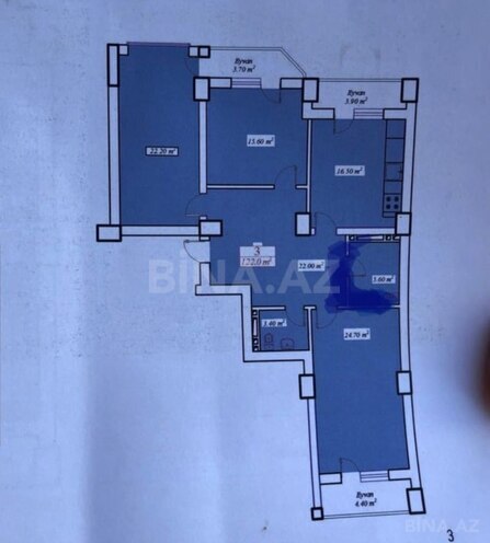 Продаётся 3-комн. новостройка 125 м², м. Ази Асланов, photo 19 from 21