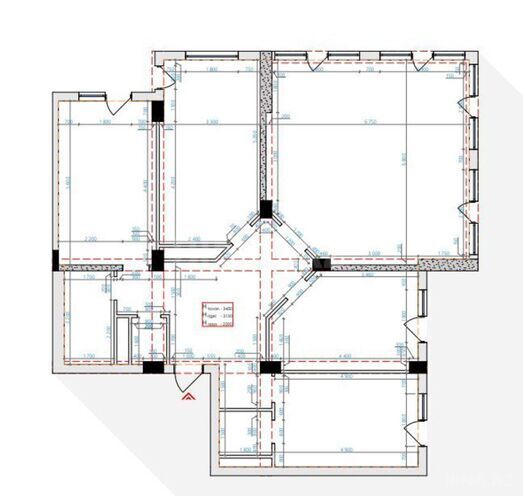 Satılır 4 otaqlı yeni tikili 200 m², Yasamal r., photo 3 from 18