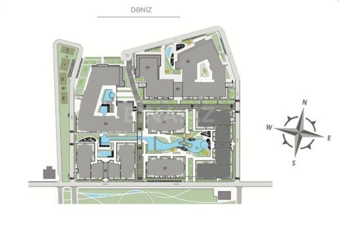 Satılır 2 otaqlı yeni tikili 86 m², Sea Breeze q., photo 8 from 11