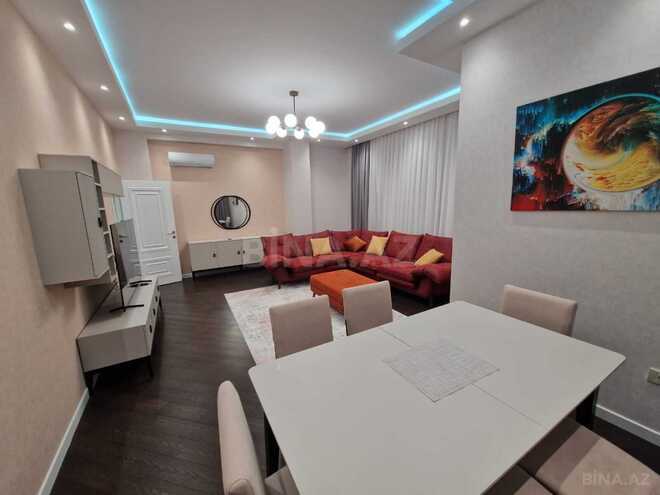 İcarəyə verilir 3 otaqlı yeni tikili 130 m², Nizami m., photo 5 from 15