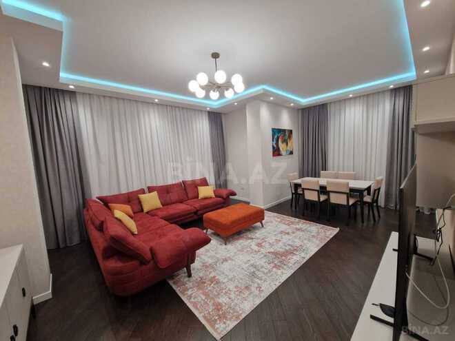 İcarəyə verilir 3 otaqlı yeni tikili 130 m², Nizami m., photo 1 from 15