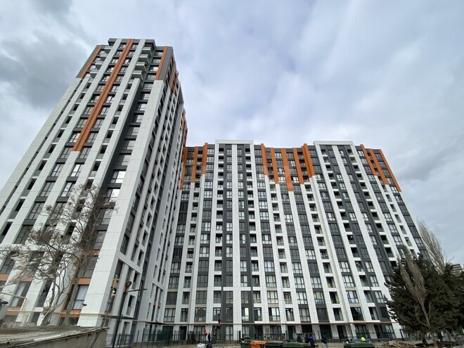 Продаётся 2-комн. новостройка 56 м², м. Иншаатчылар, photo 1 from 19