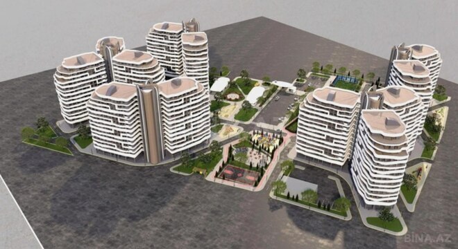 Satılır 4 otaqlı yeni tikili 121 m², Bakıxanov q., photo 3 from 8
