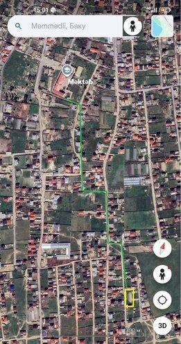 Satılır  torpaq 10 sot, Məmmədli q., photo 4 from 5