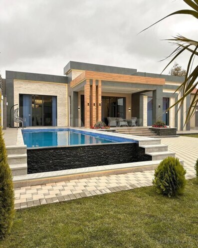 İcarəyə verilir 4 otaqlı həyət evi/bağ evi 250 m², Mərdəkan q., photo 1 from 12