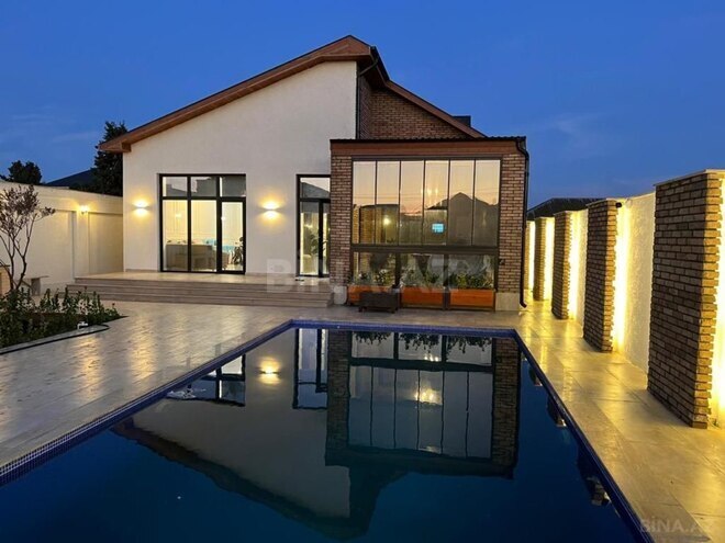 İcarəyə verilir 3 otaqlı həyət evi/bağ evi 180 m², Mərdəkan q., photo 1 from 32