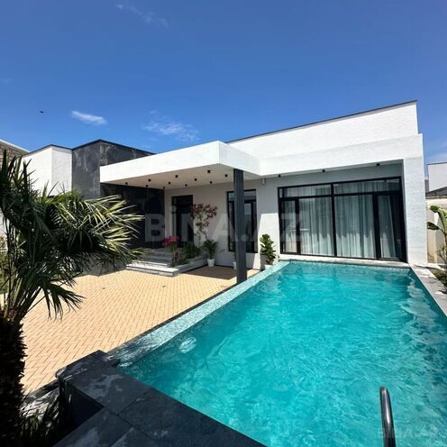 İcarəyə verilir 4 otaqlı həyət evi/bağ evi 200 m², Mərdəkan q., photo 1 from 13