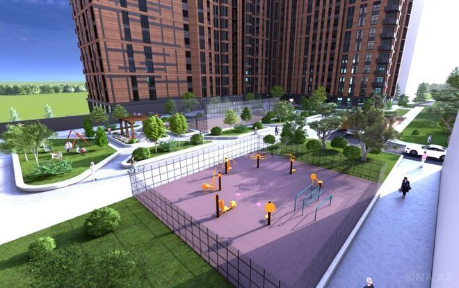 Satılır 1 otaqlı yeni tikili 62 m², İnşaatçılar m., photo 8 from 15