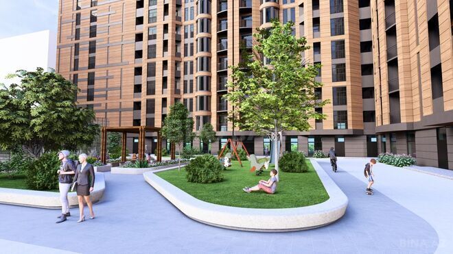 Satılır 1 otaqlı yeni tikili 62 m², İnşaatçılar m., photo 6 from 15