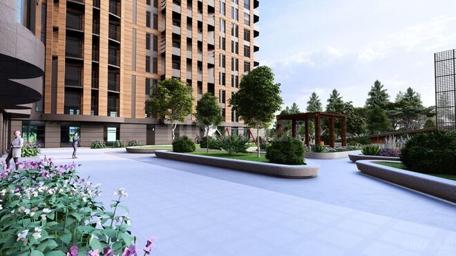 Satılır 1 otaqlı yeni tikili 62 m², İnşaatçılar m., photo 12 from 15