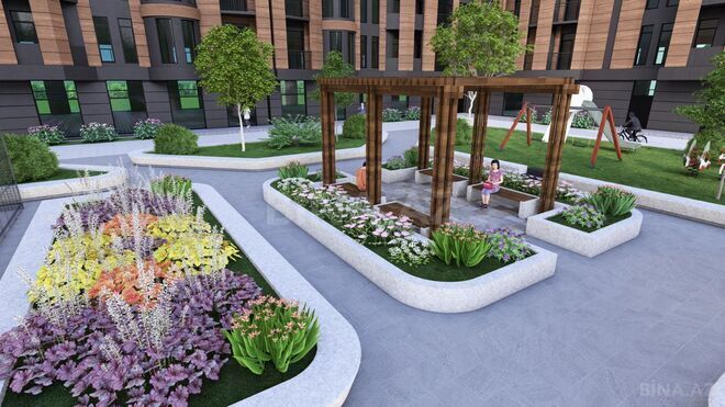 Satılır 1 otaqlı yeni tikili 62 m², İnşaatçılar m., photo 4 from 15