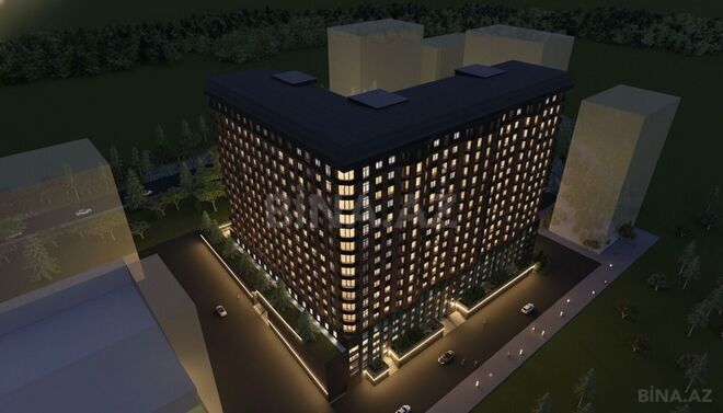 Satılır 1 otaqlı yeni tikili 62 m², İnşaatçılar m., photo 9 from 15