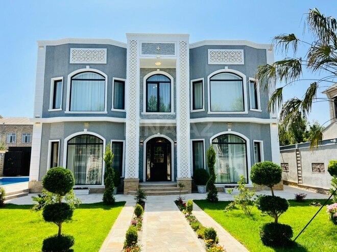 İcarəyə verilir 5 otaqlı həyət evi/bağ evi 380 m², Mərdəkan q., photo 1 from 31