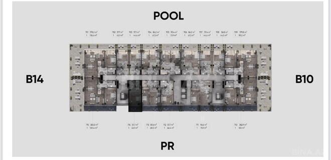 Продаётся 1-комн. новостройка 57.7 м², пос. Нардаран, photo 6 from 9