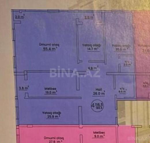 Satılır 4 otaqlı yeni tikili 185 m², 8 Noyabr m., photo 6 from 12