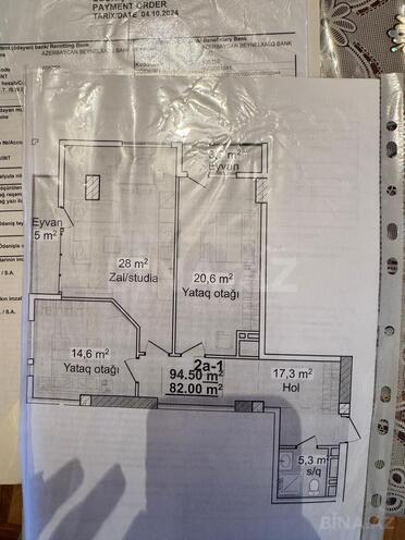 Satılır 3 otaqlı yeni tikili 94.5 m², 20 Yanvar m., photo 3 from 8
